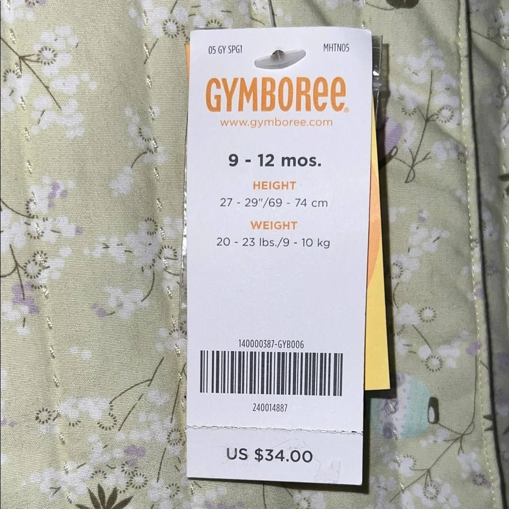 Gymboree Pastel Green Kids Jacket